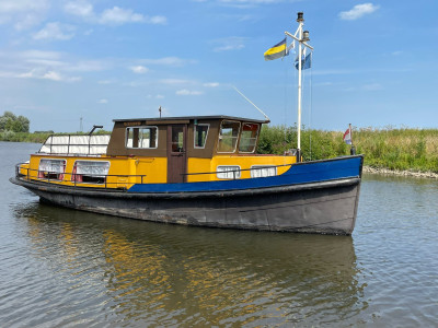 built-up tugboat